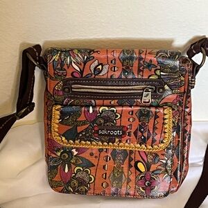 Sakroots Orange Crossbody Bag